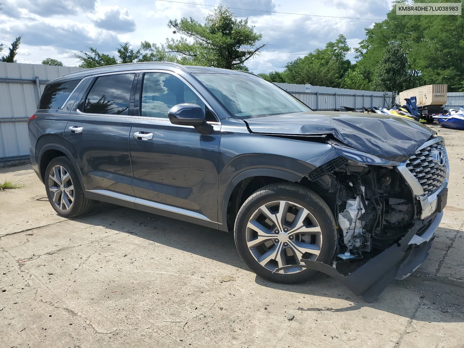 2020 Hyundai Palisade Sel VIN: KM8R4DHE7LU038983 Lot: 64872244