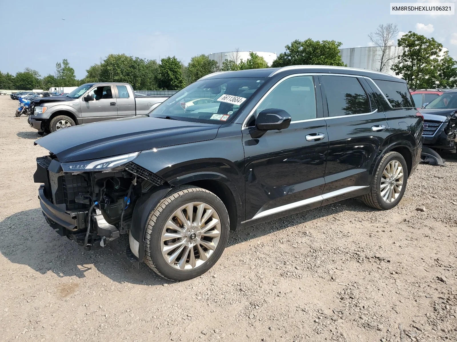 KM8R5DHEXLU106321 2020 Hyundai Palisade Limited