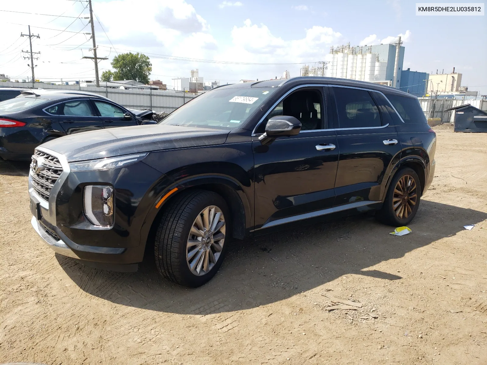 2020 Hyundai Palisade Limited VIN: KM8R5DHE2LU035812 Lot: 66179854