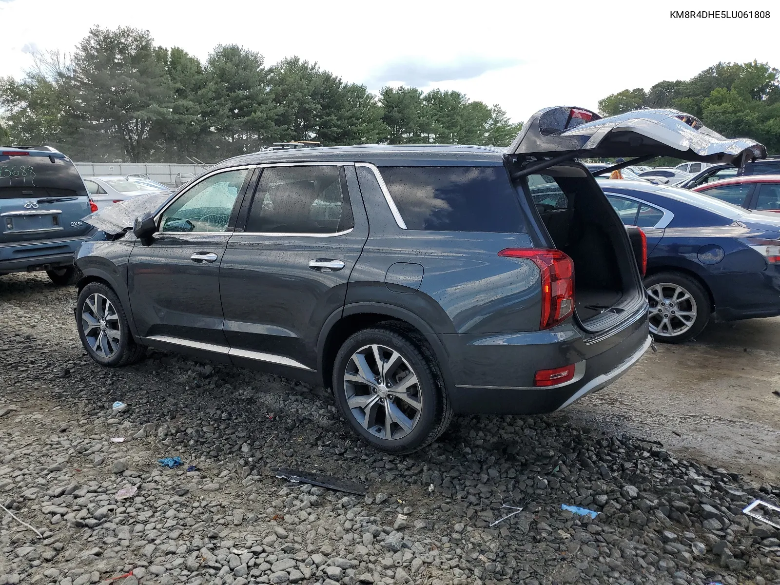 2020 Hyundai Palisade Sel VIN: KM8R4DHE5LU061808 Lot: 66400814