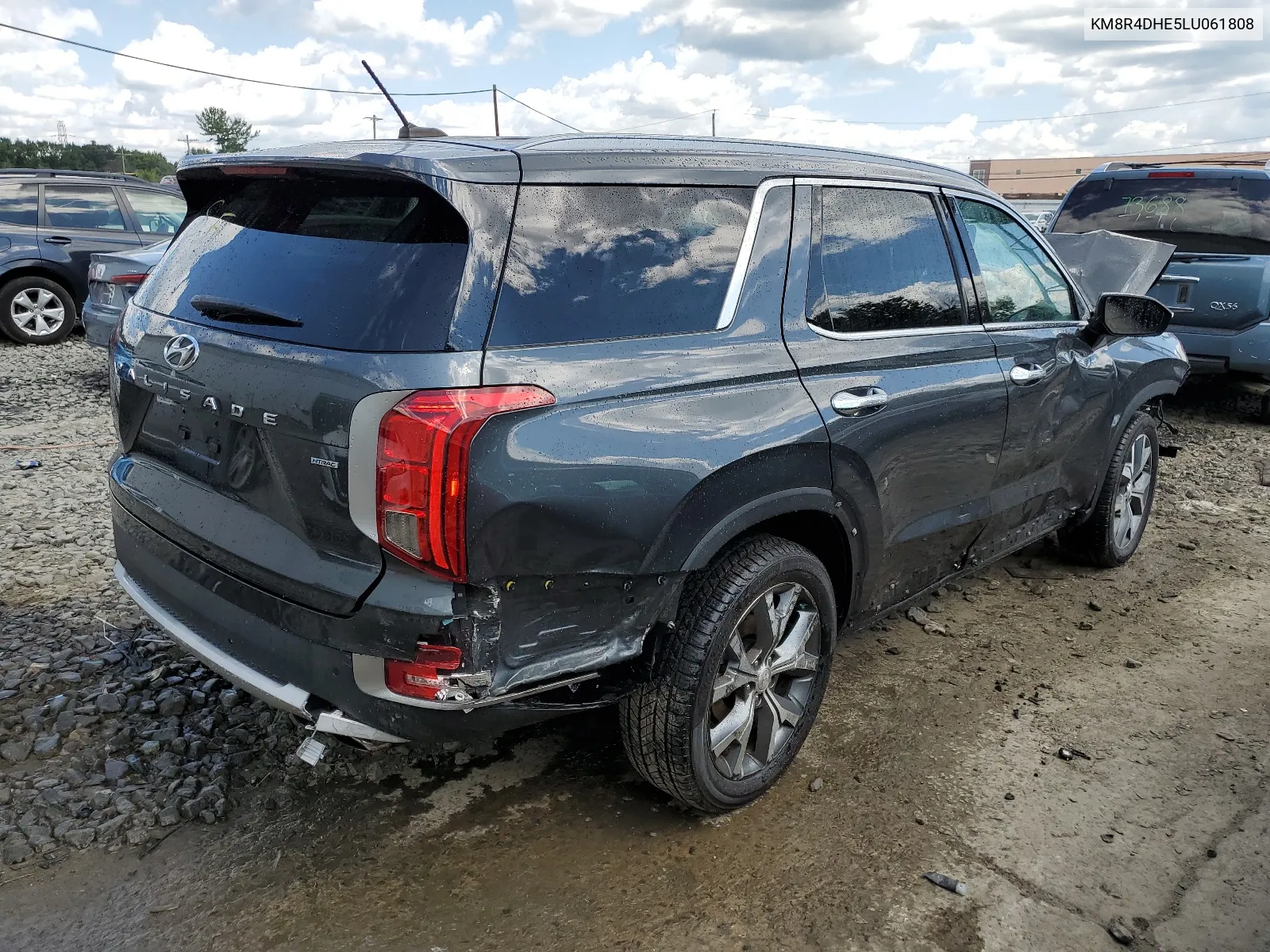 2020 Hyundai Palisade Sel VIN: KM8R4DHE5LU061808 Lot: 66400814