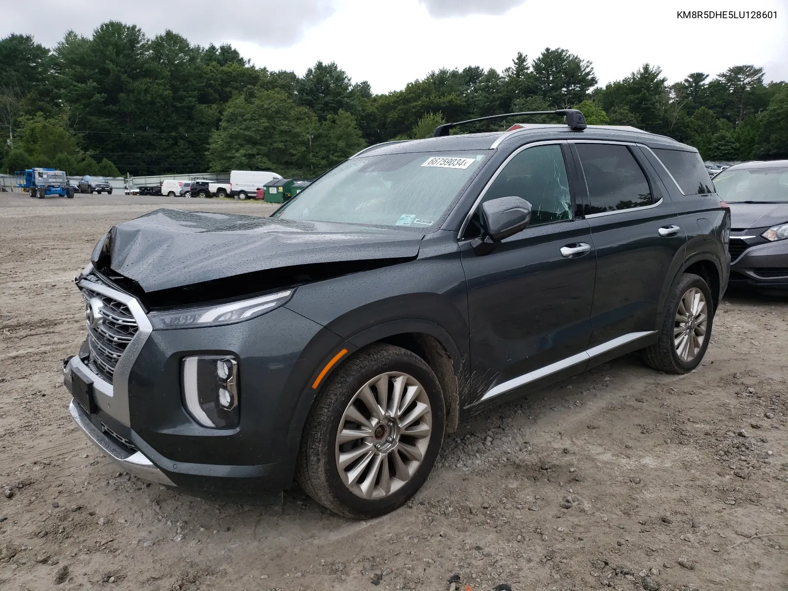 2020 Hyundai Palisade Limited VIN: KM8R5DHE5LU128601 Lot: 66759034