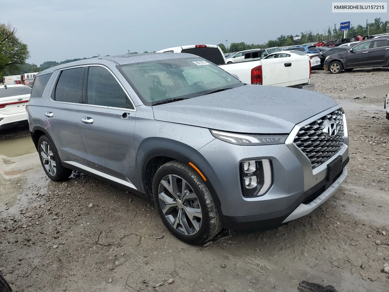 KM8R3DHE5LU157215 2020 Hyundai Palisade Sel