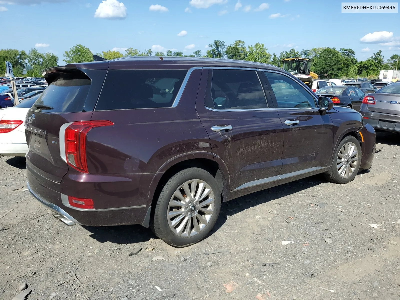 2020 Hyundai Palisade Limited VIN: KM8R5DHEXLU069495 Lot: 66872544