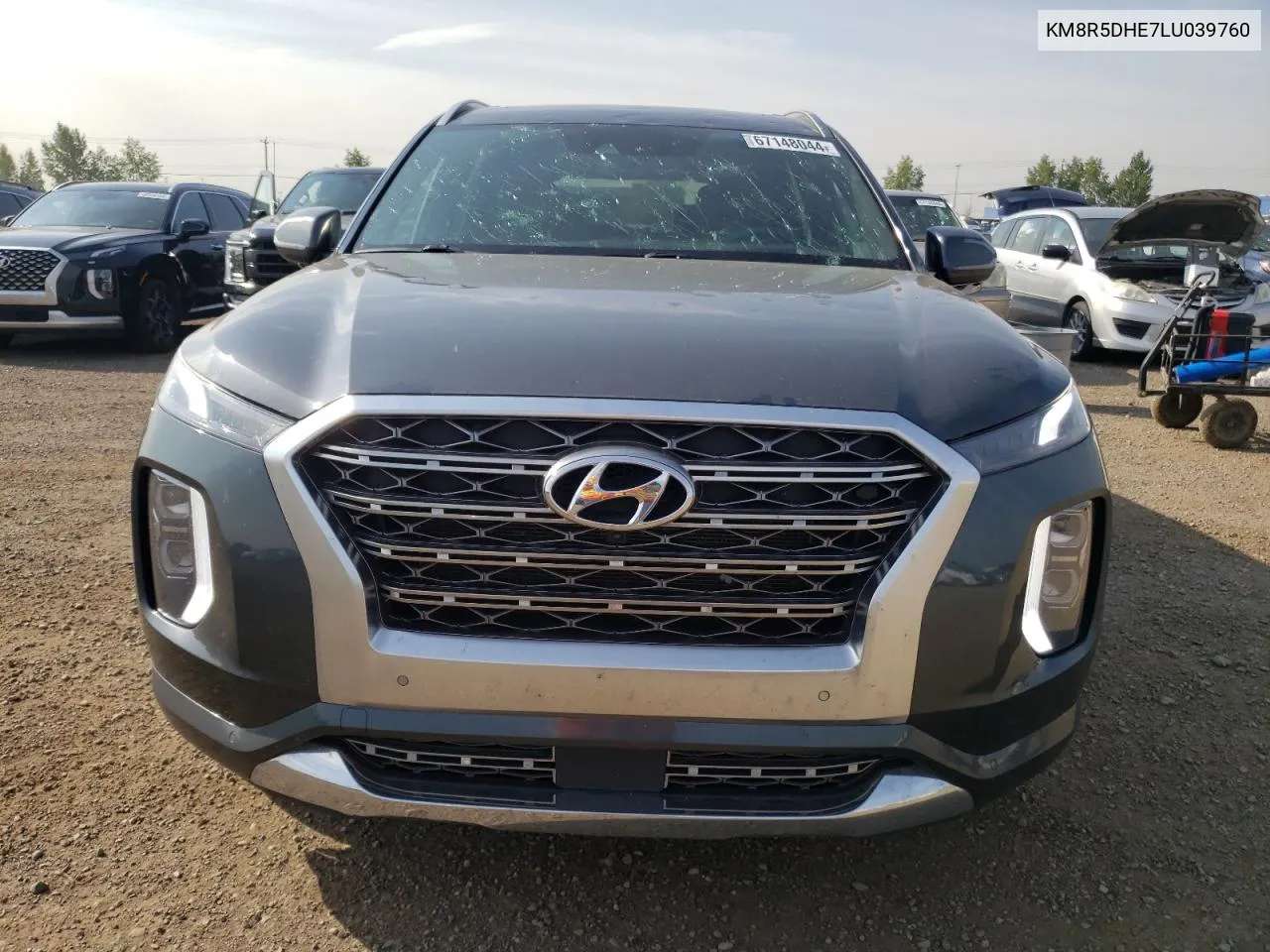 2020 Hyundai Palisade Limited VIN: KM8R5DHE7LU039760 Lot: 67148044