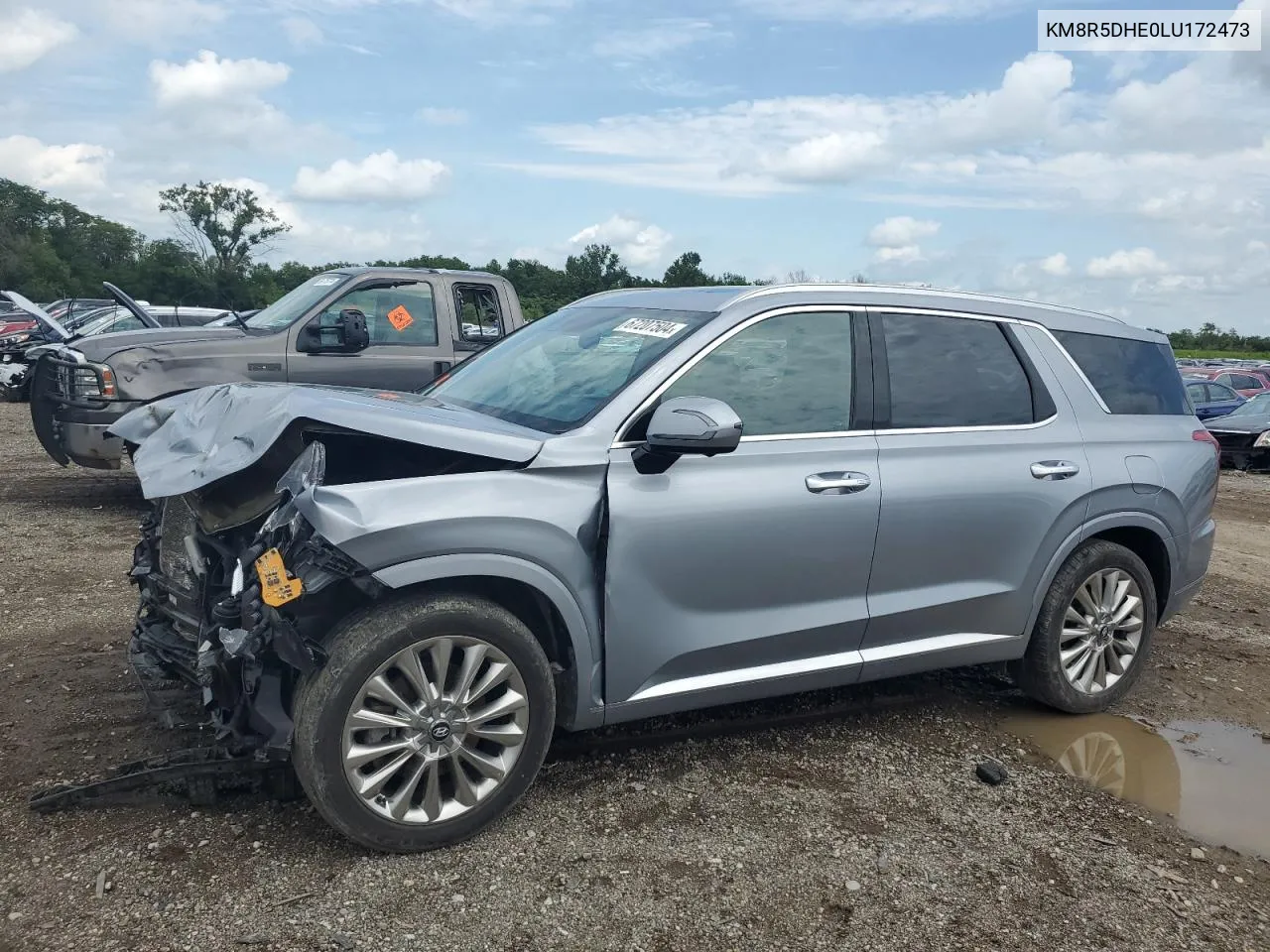 2020 Hyundai Palisade Limited VIN: KM8R5DHE0LU172473 Lot: 67207504