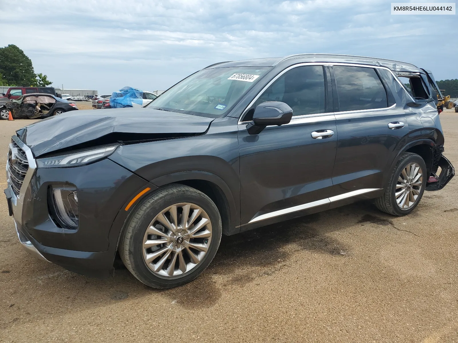 2020 Hyundai Palisade Limited VIN: KM8R54HE6LU044142 Lot: 67856804