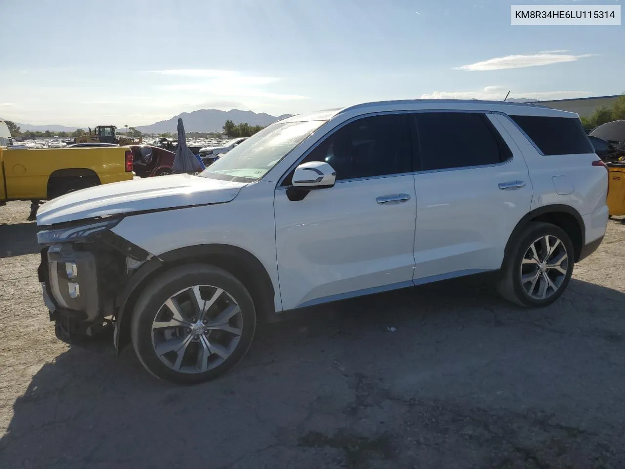 2020 Hyundai Palisade Sel VIN: KM8R34HE6LU115314 Lot: 68384274