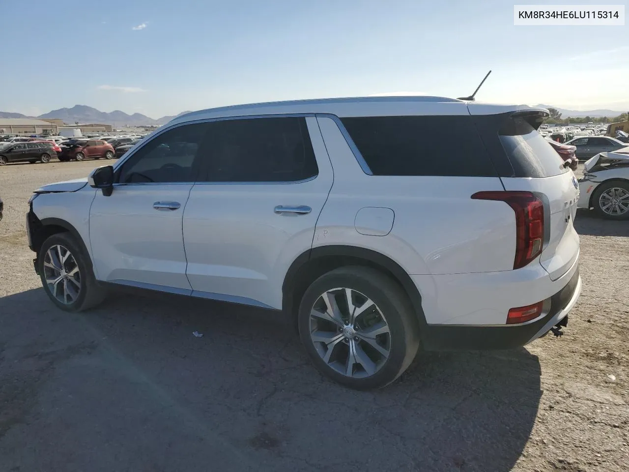 2020 Hyundai Palisade Sel VIN: KM8R34HE6LU115314 Lot: 68384274