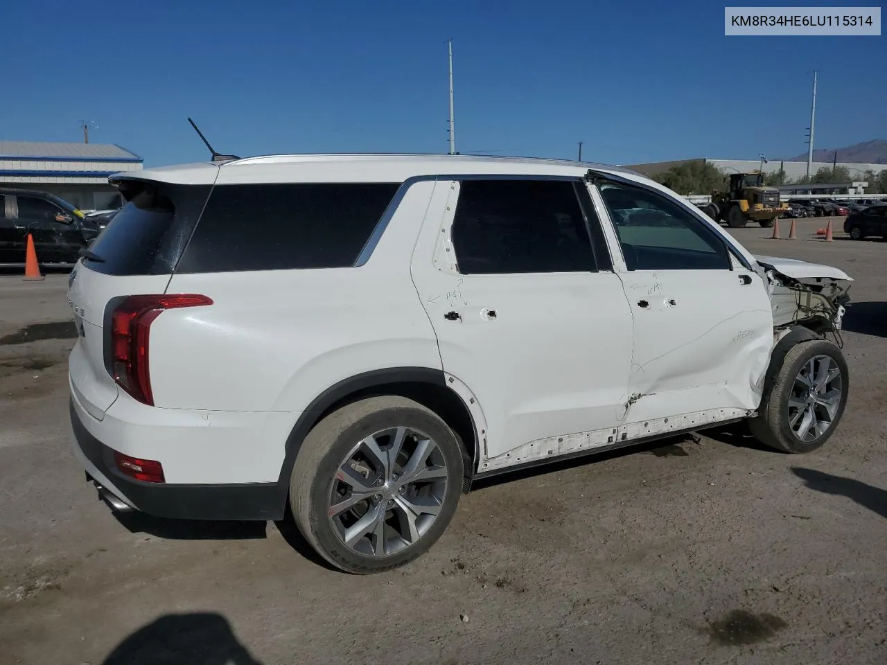 2020 Hyundai Palisade Sel VIN: KM8R34HE6LU115314 Lot: 68384274