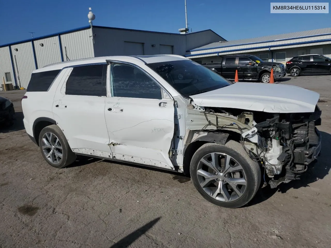 2020 Hyundai Palisade Sel VIN: KM8R34HE6LU115314 Lot: 68384274