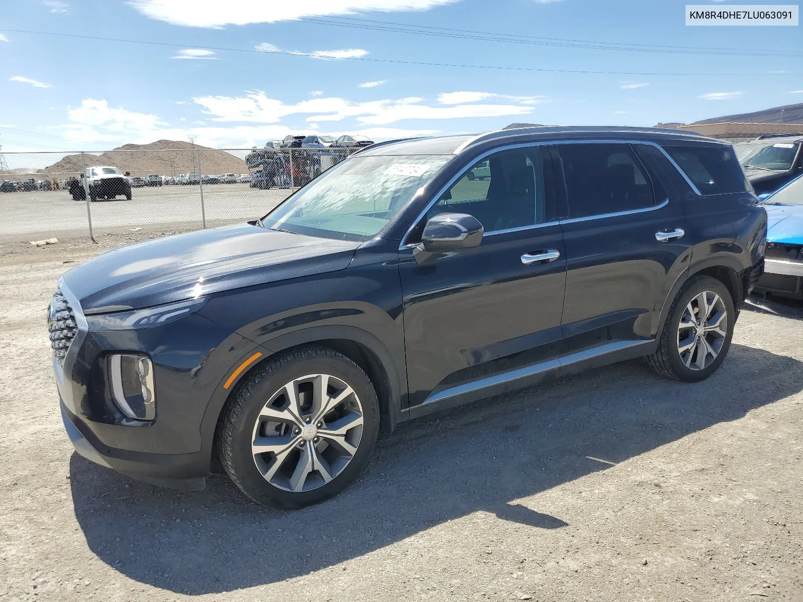 2020 Hyundai Palisade Sel VIN: KM8R4DHE7LU063091 Lot: 68447734