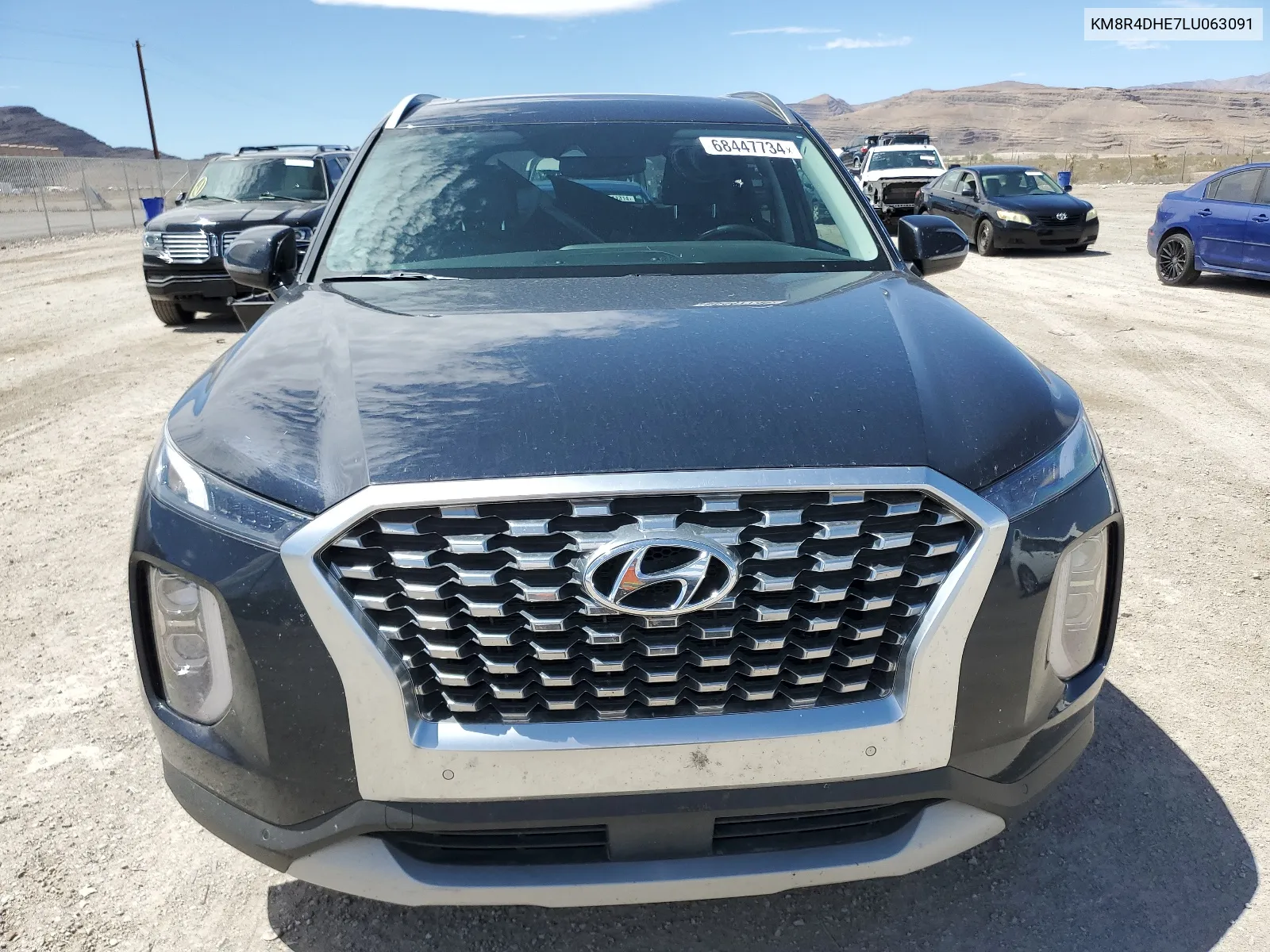 KM8R4DHE7LU063091 2020 Hyundai Palisade Sel