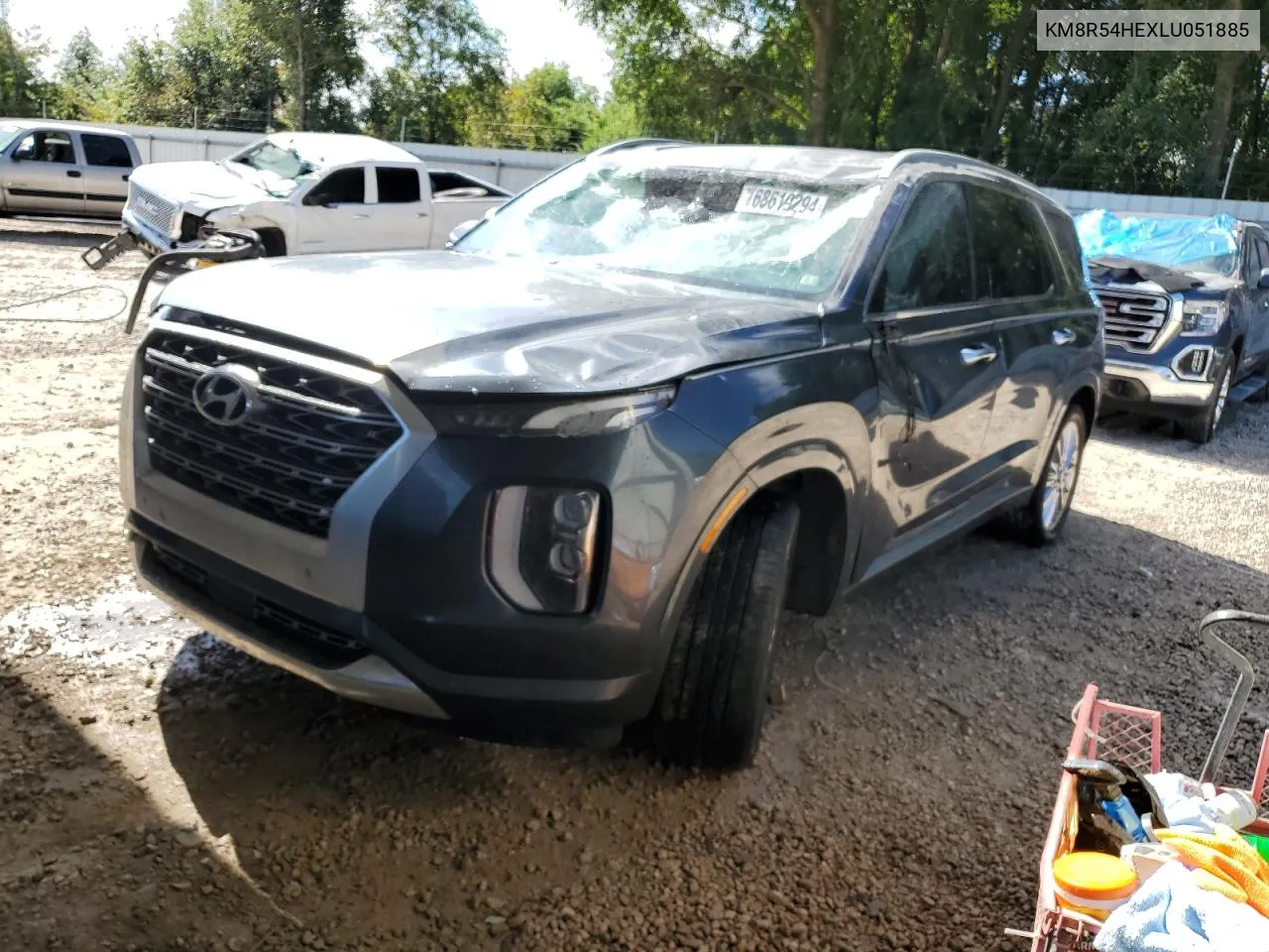 2020 Hyundai Palisade Limited VIN: KM8R54HEXLU051885 Lot: 68619294