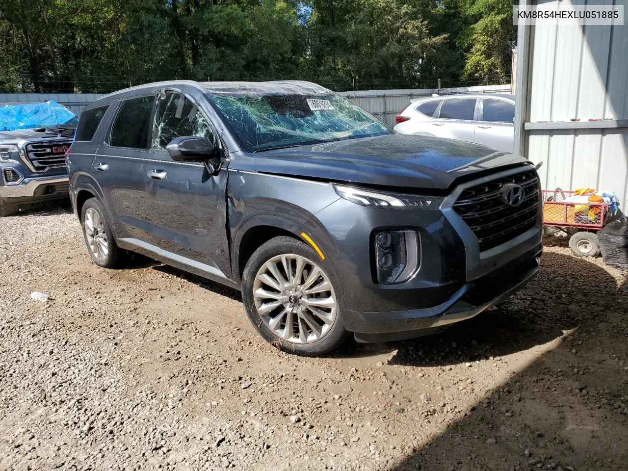 2020 Hyundai Palisade Limited VIN: KM8R54HEXLU051885 Lot: 68619294