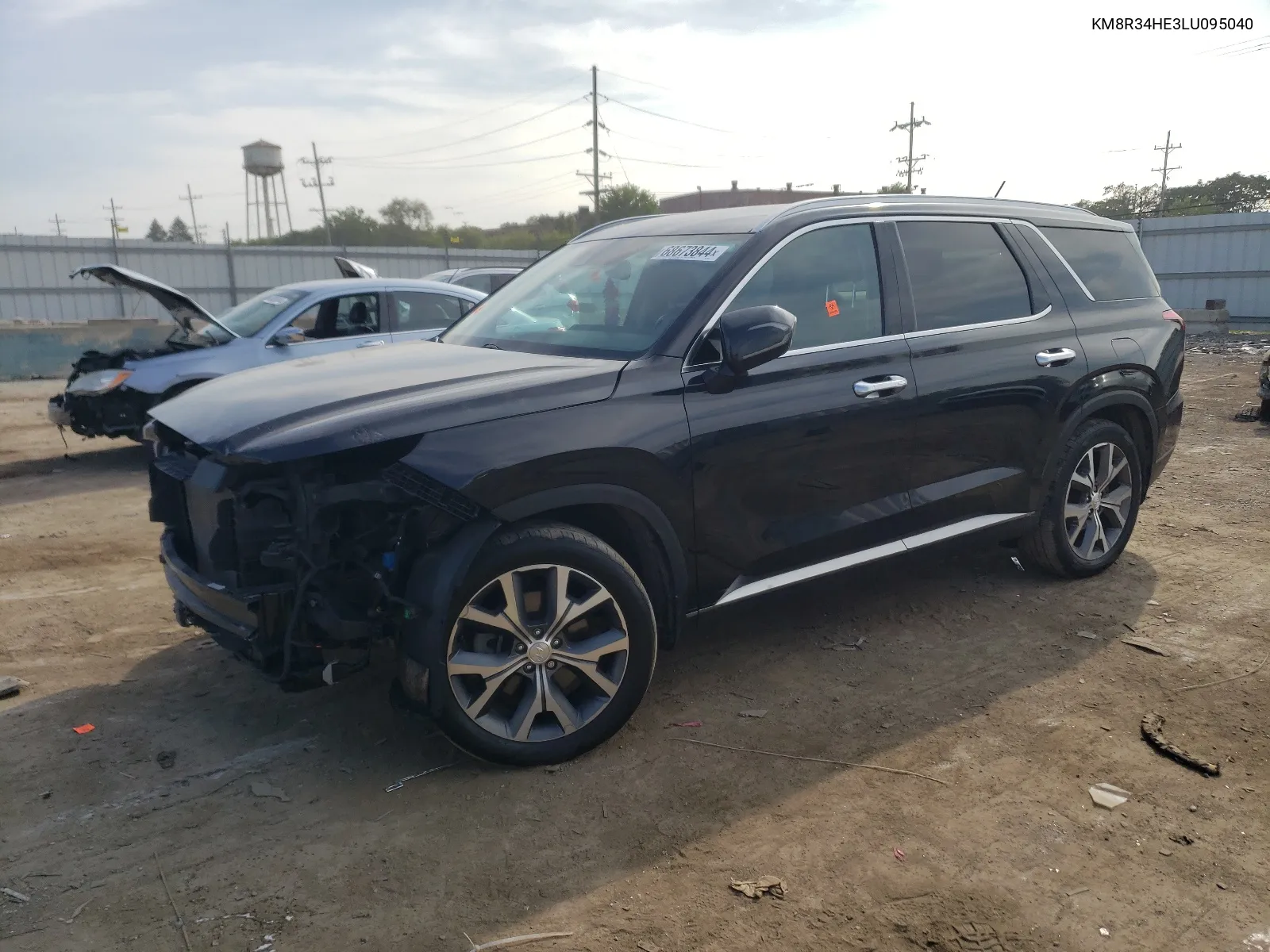 KM8R34HE3LU095040 2020 Hyundai Palisade Sel