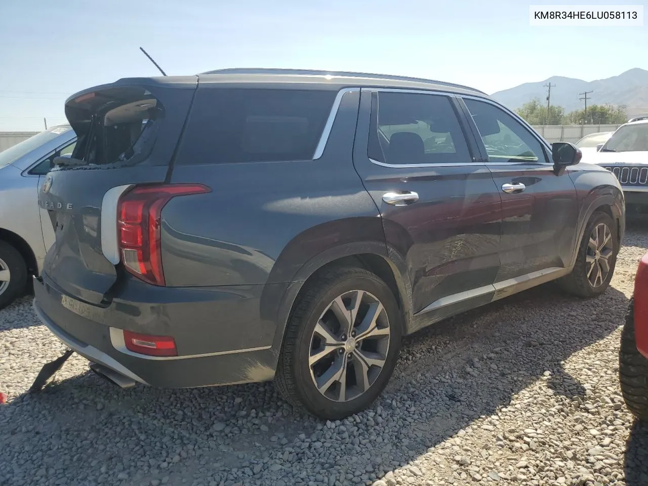 2020 Hyundai Palisade Sel VIN: KM8R34HE6LU058113 Lot: 68711274