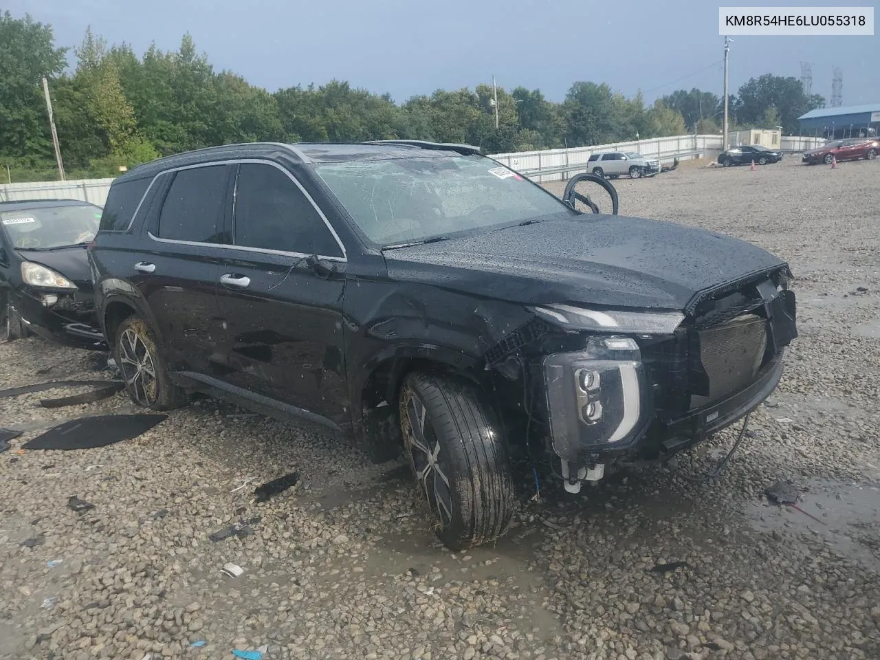 KM8R54HE6LU055318 2020 Hyundai Palisade Limited