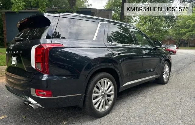 KM8R54HE8LU051576 2020 Hyundai Palisade Limited