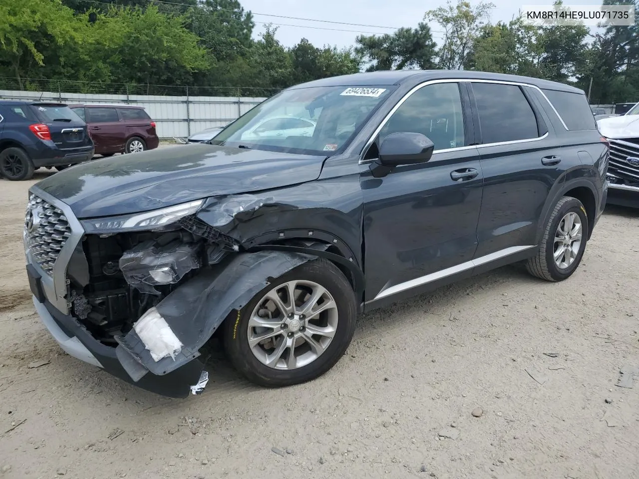 2020 Hyundai Palisade Se VIN: KM8R14HE9LU071735 Lot: 69426534