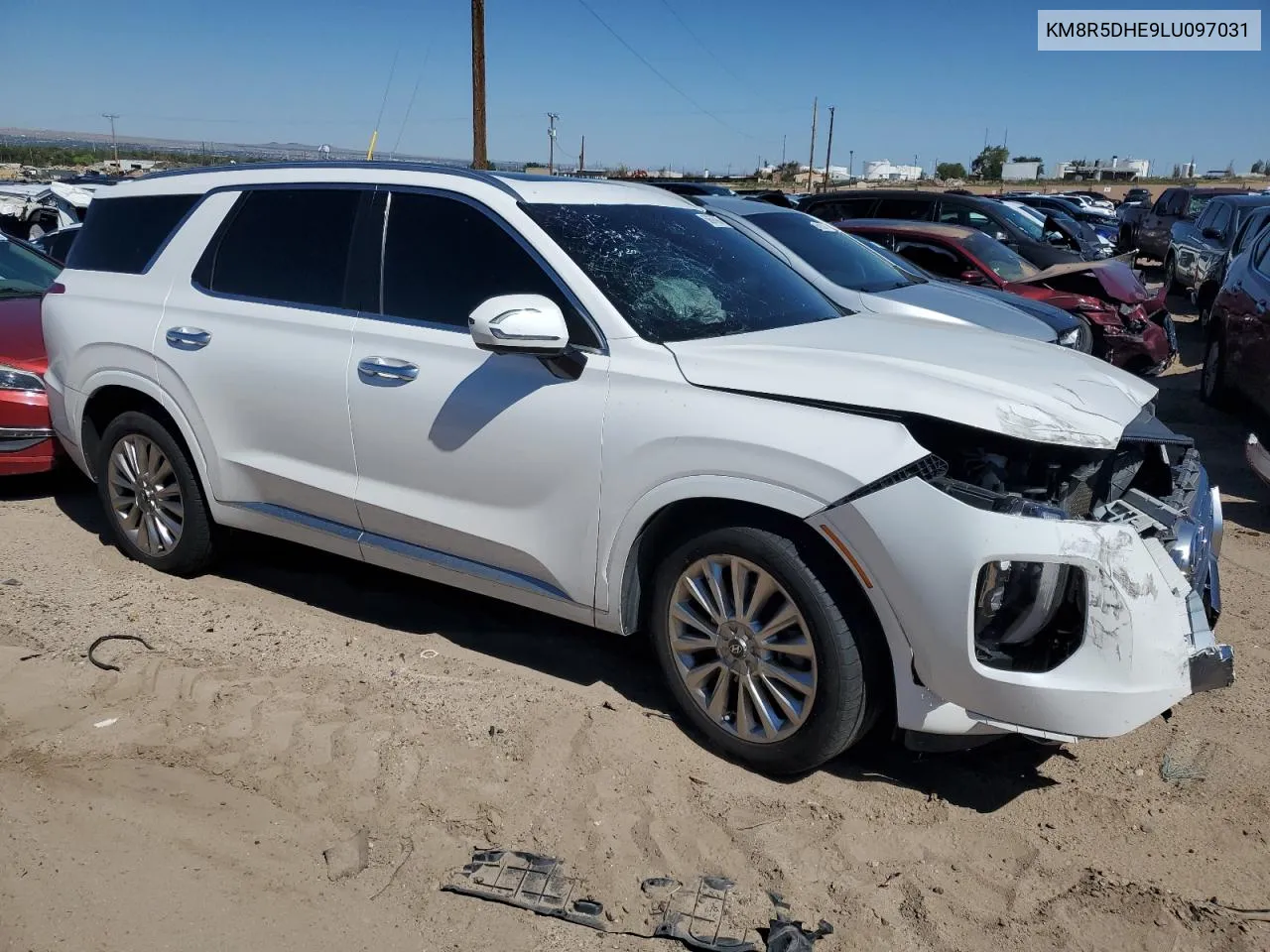 2020 Hyundai Palisade Limited VIN: KM8R5DHE9LU097031 Lot: 69676994