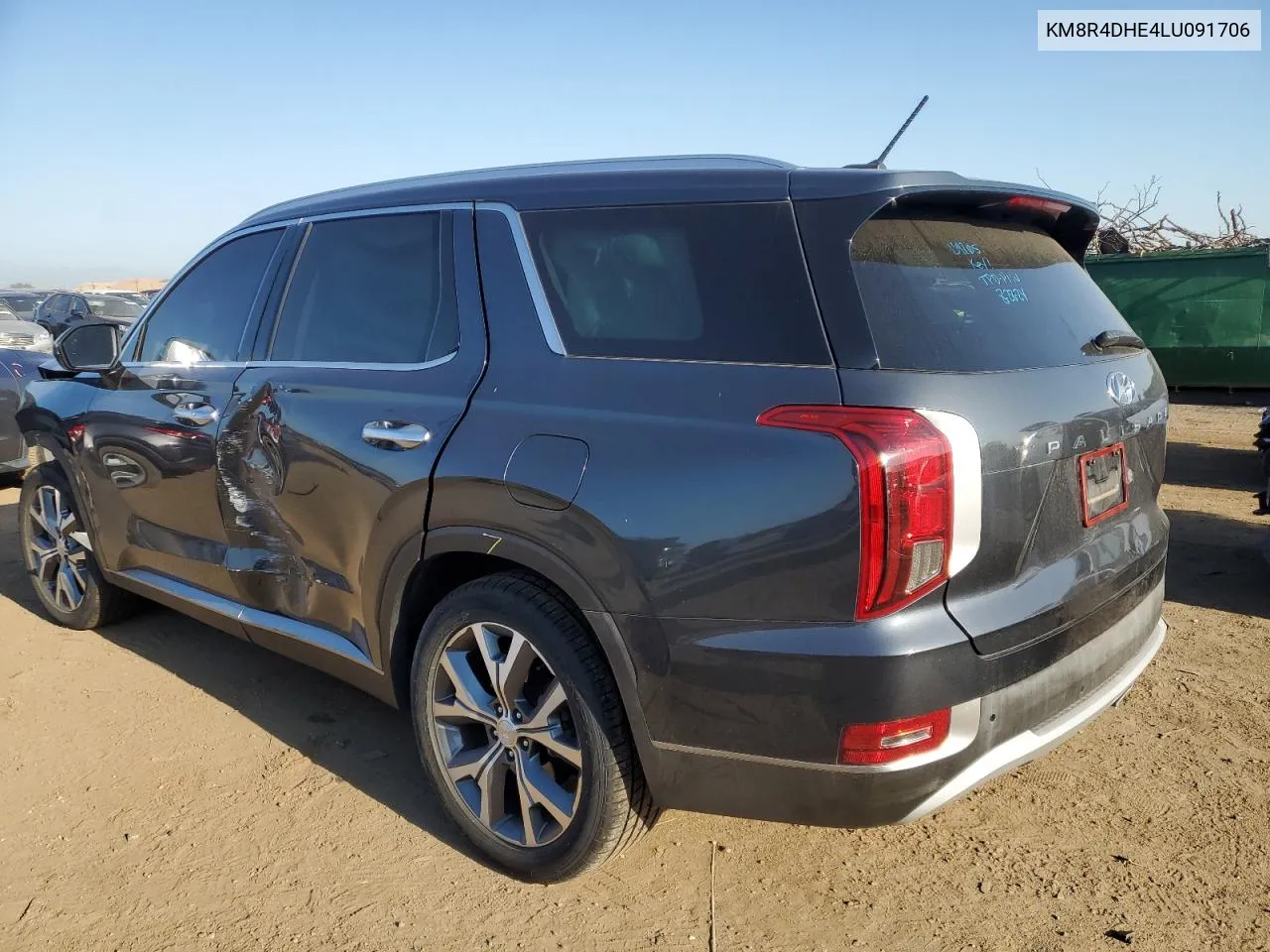 KM8R4DHE4LU091706 2020 Hyundai Palisade Sel