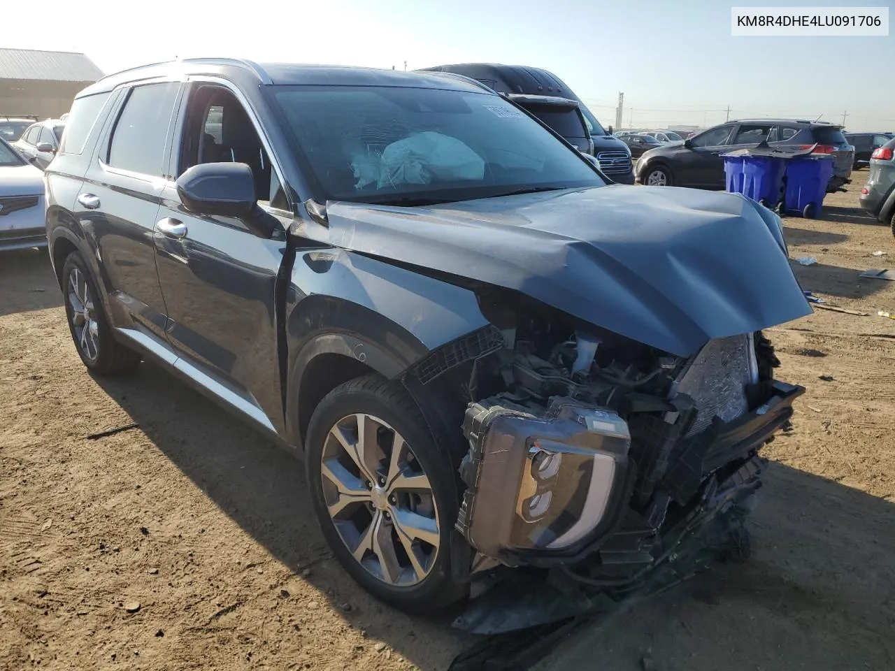 2020 Hyundai Palisade Sel VIN: KM8R4DHE4LU091706 Lot: 69719974