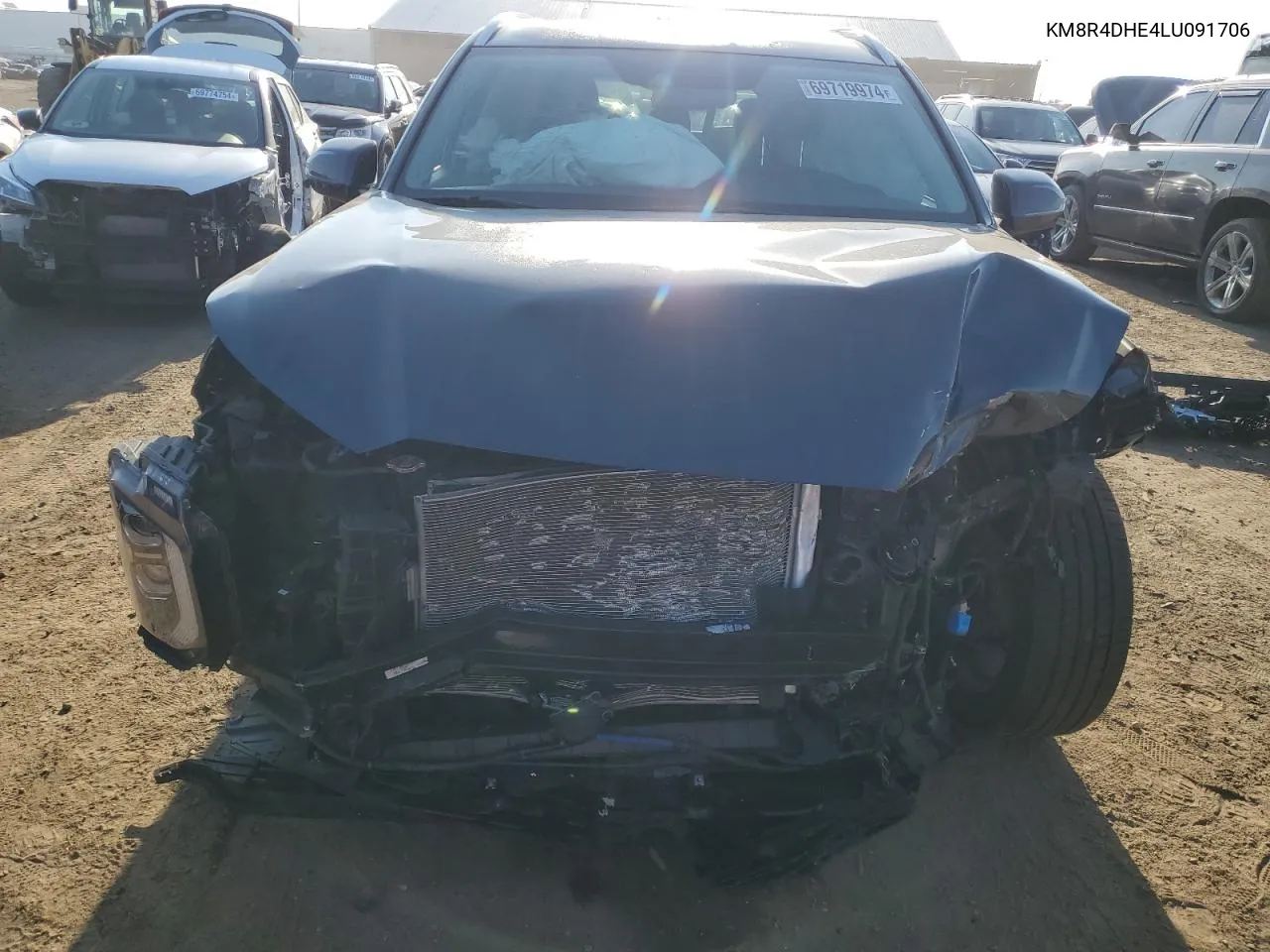 KM8R4DHE4LU091706 2020 Hyundai Palisade Sel