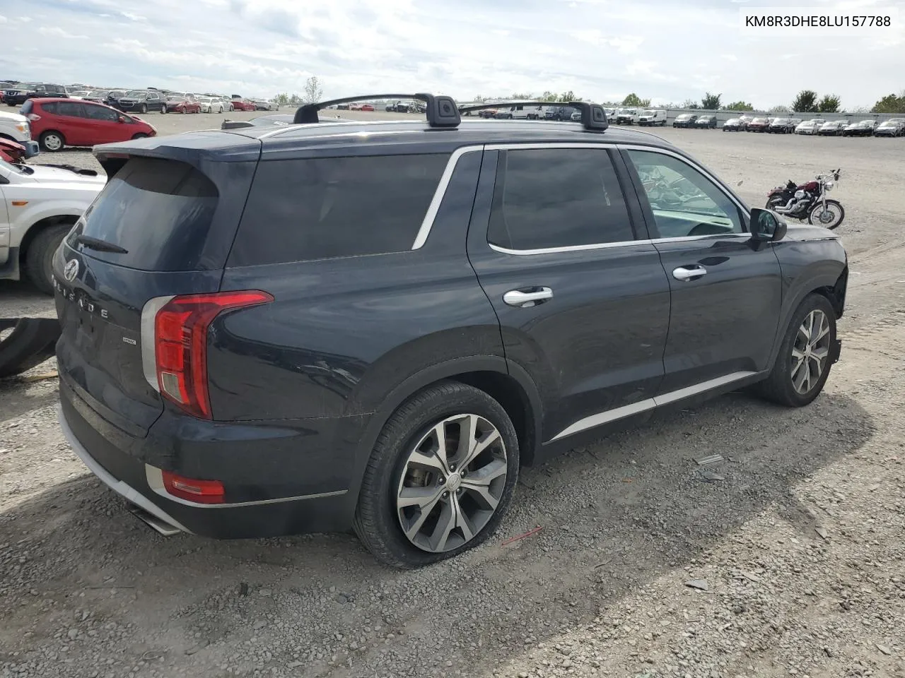 2020 Hyundai Palisade Sel VIN: KM8R3DHE8LU157788 Lot: 69874354