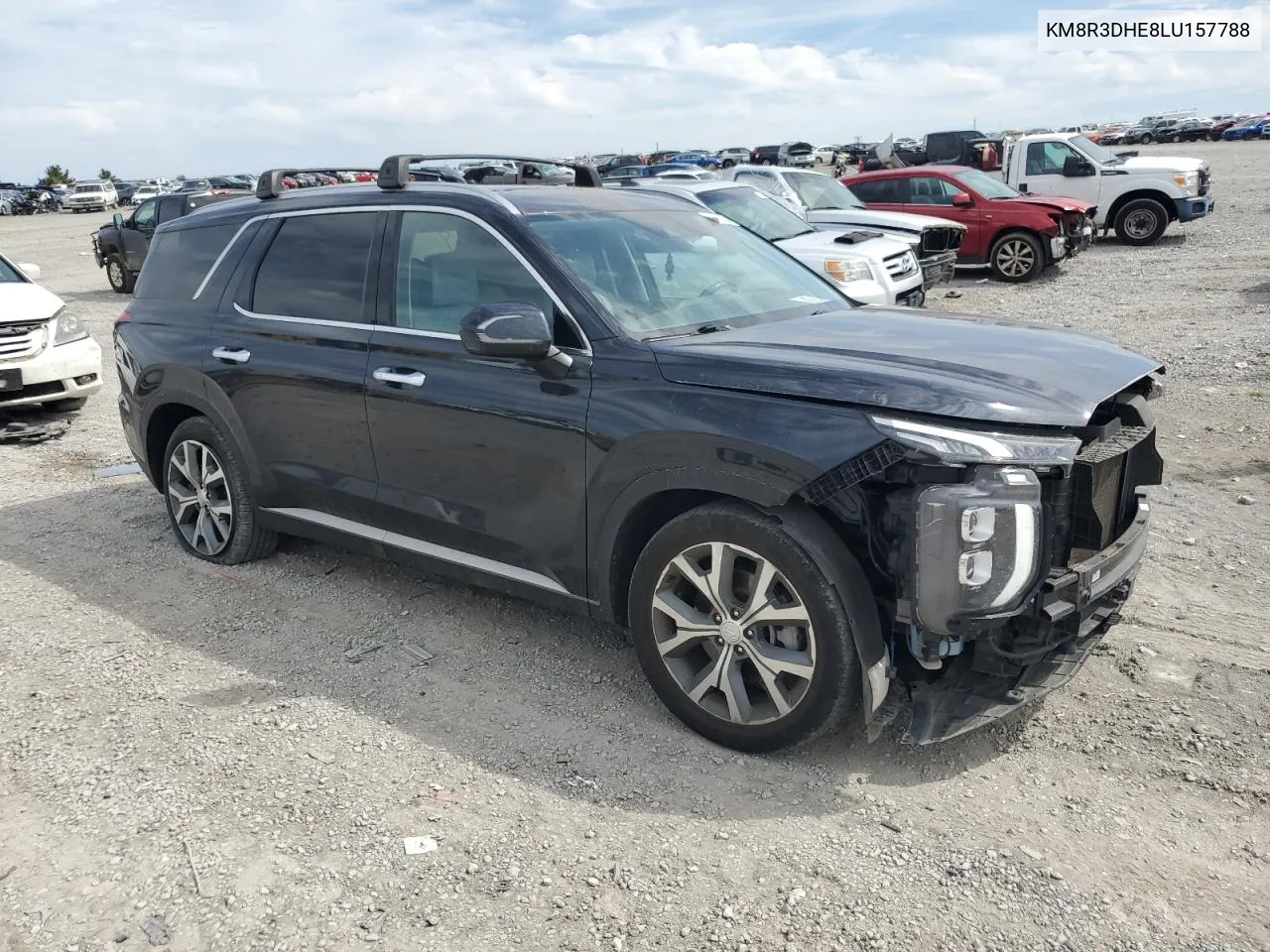 2020 Hyundai Palisade Sel VIN: KM8R3DHE8LU157788 Lot: 69874354