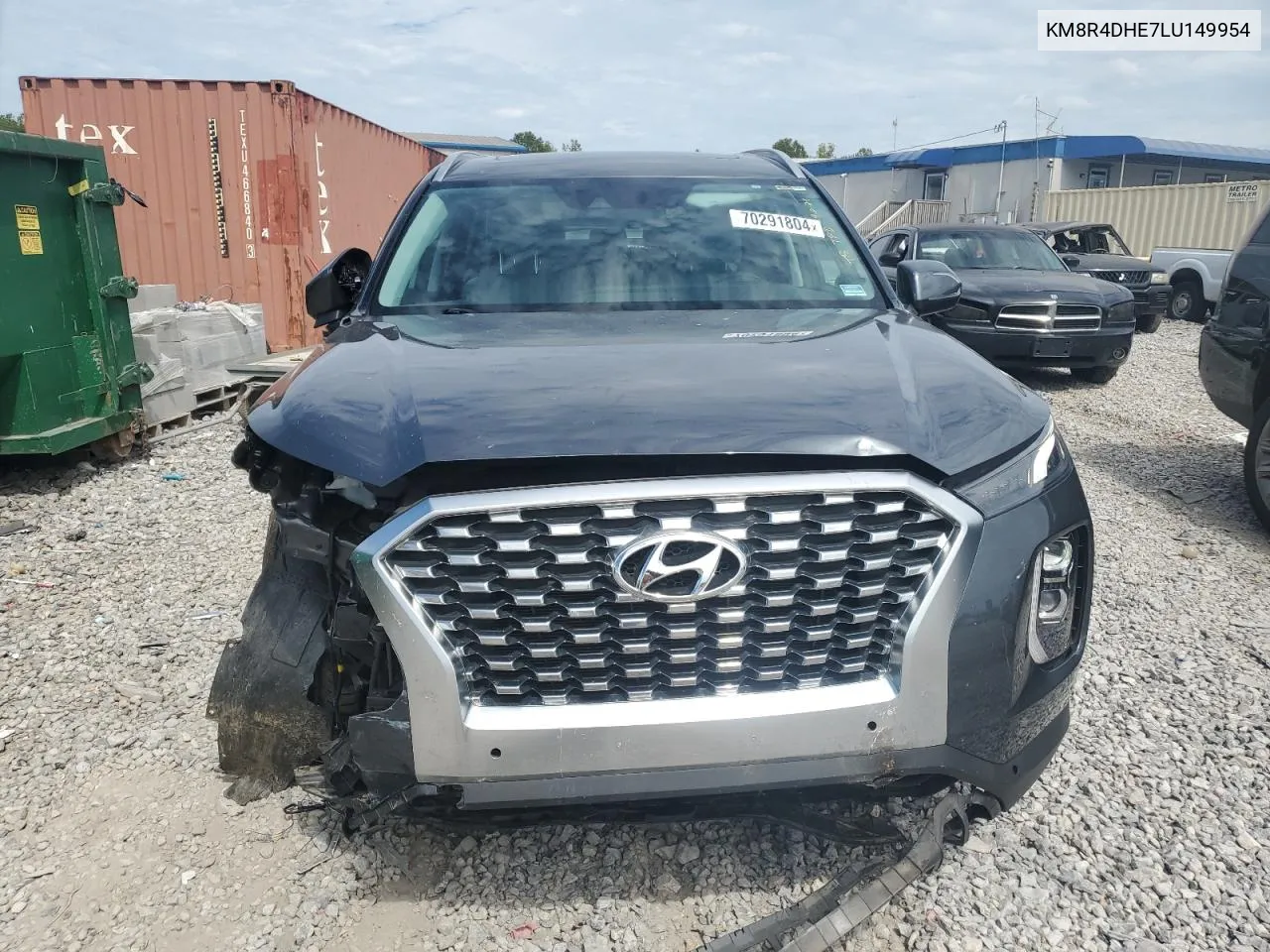 2020 Hyundai Palisade Sel VIN: KM8R4DHE7LU149954 Lot: 70291804