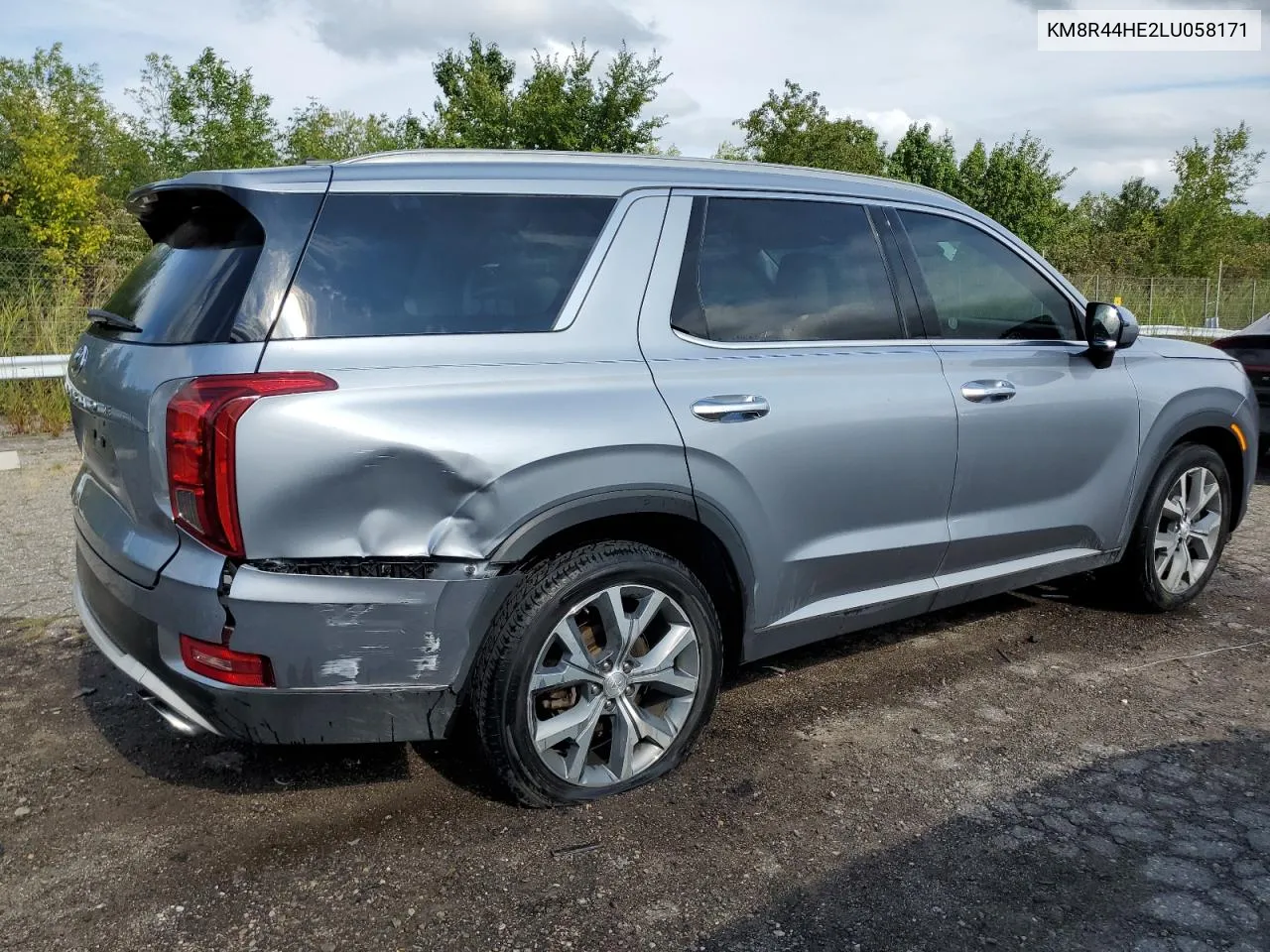 2020 Hyundai Palisade Sel VIN: KM8R44HE2LU058171 Lot: 70567214