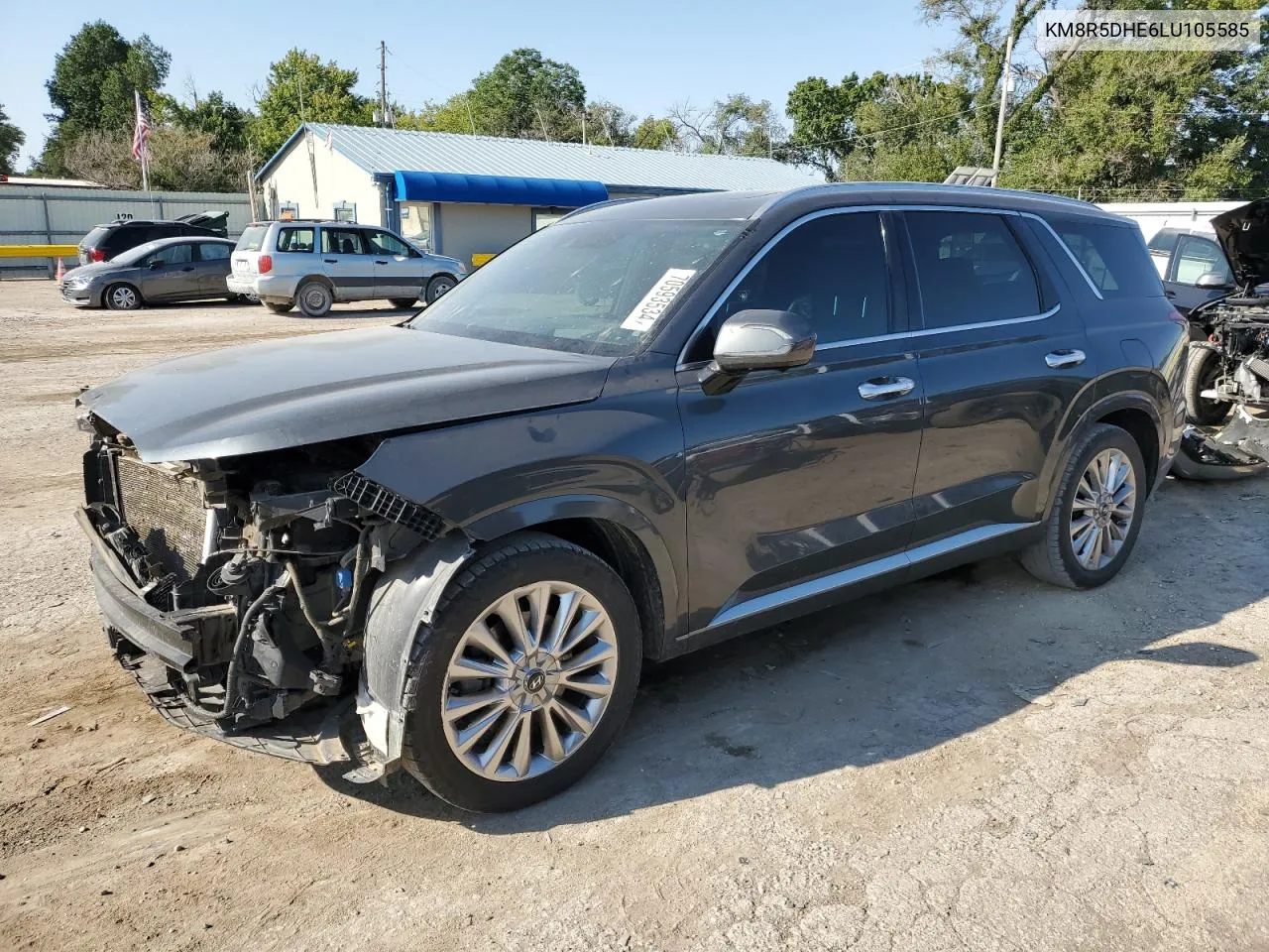 2020 Hyundai Palisade Limited VIN: KM8R5DHE6LU105585 Lot: 70593534