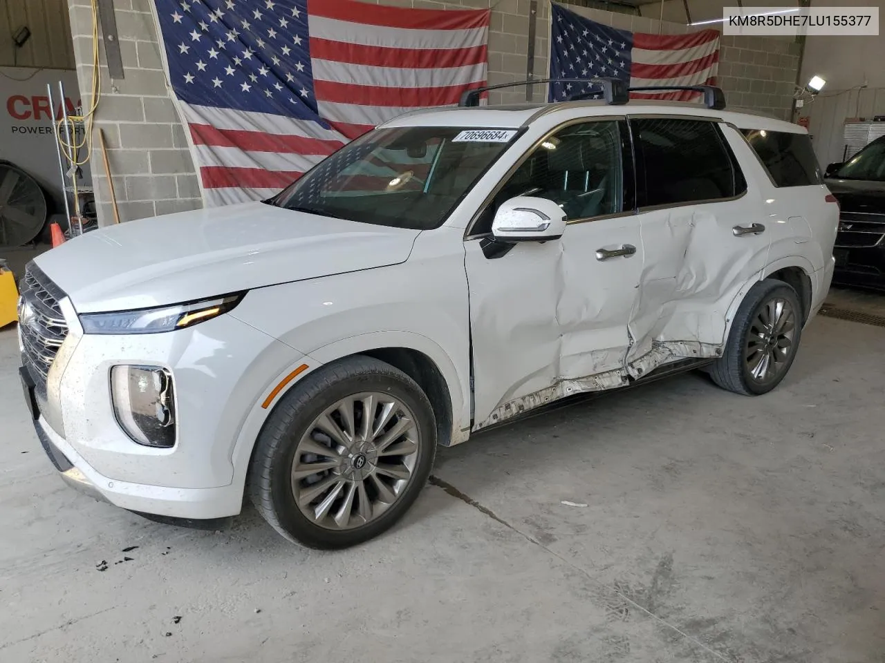 KM8R5DHE7LU155377 2020 Hyundai Palisade Limited