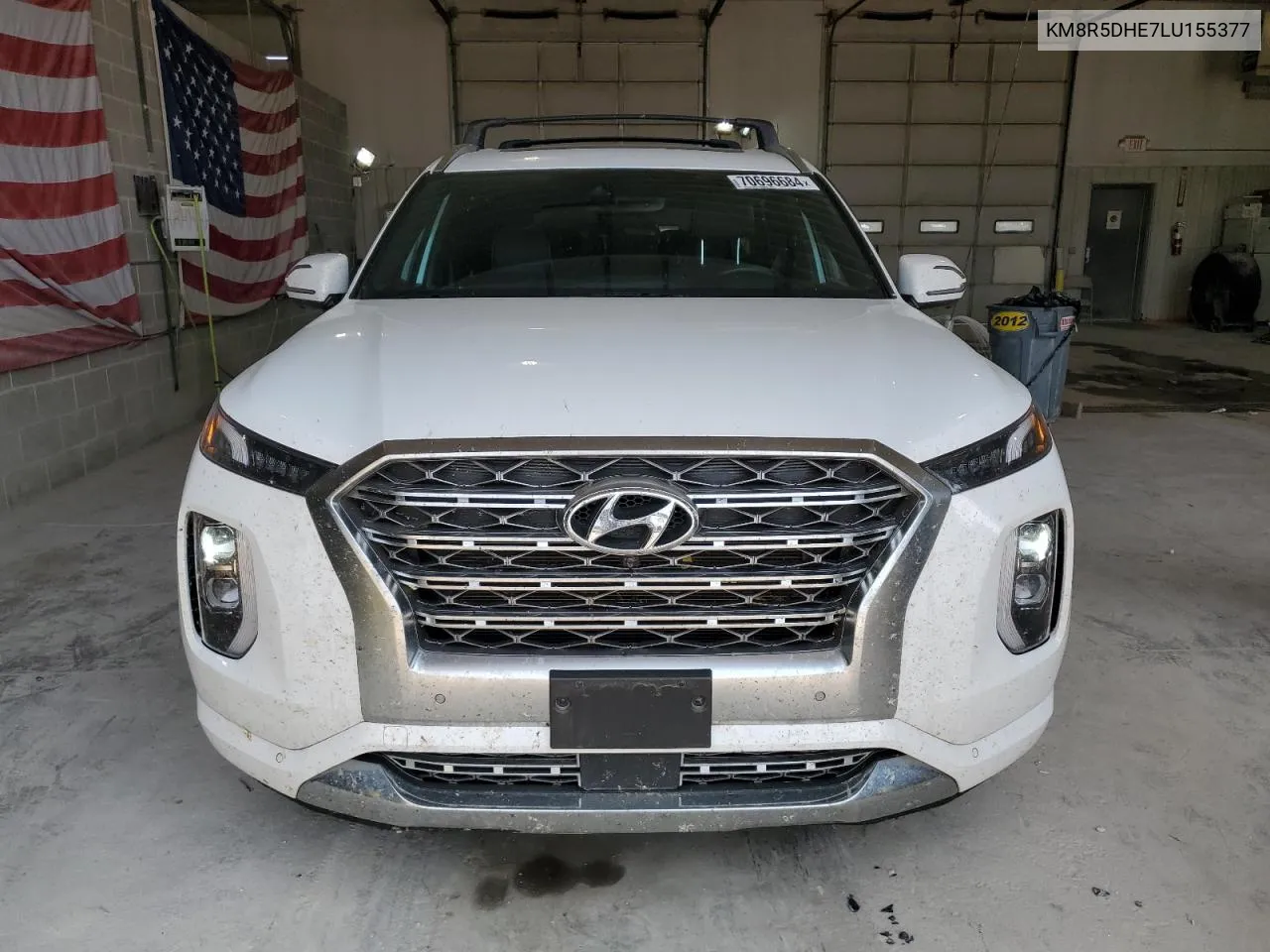 2020 Hyundai Palisade Limited VIN: KM8R5DHE7LU155377 Lot: 70696684