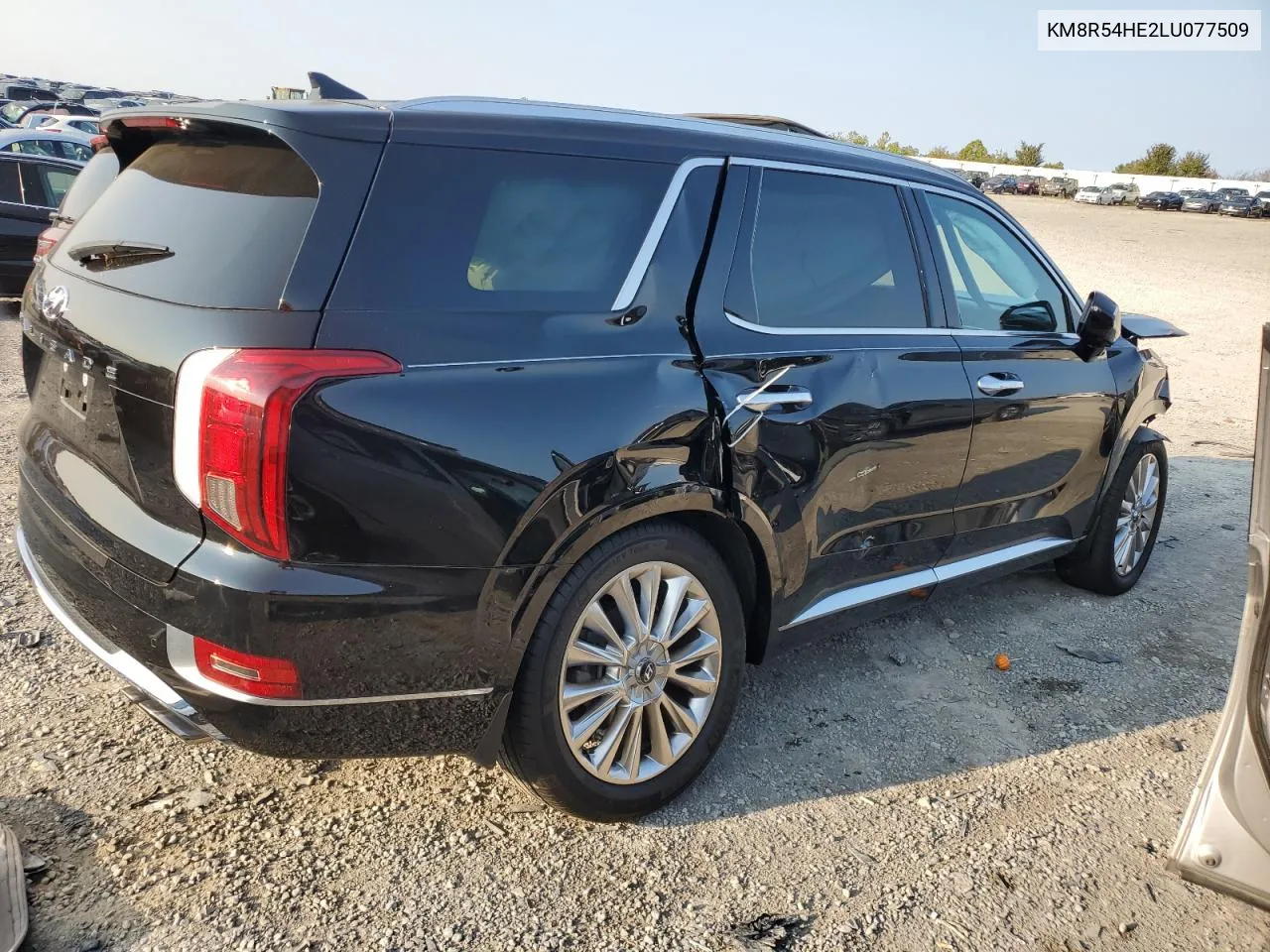 2020 Hyundai Palisade Limited VIN: KM8R54HE2LU077509 Lot: 70851854