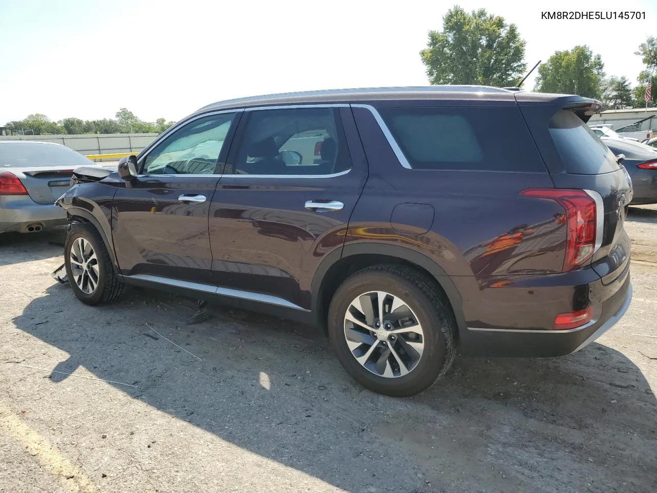 2020 Hyundai Palisade Sel VIN: KM8R2DHE5LU145701 Lot: 71229384