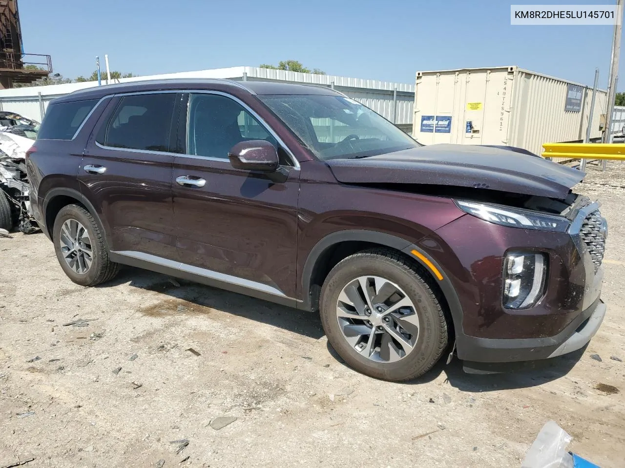 2020 Hyundai Palisade Sel VIN: KM8R2DHE5LU145701 Lot: 71229384