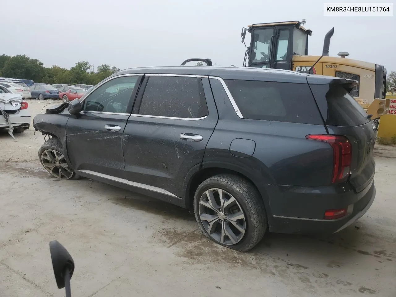 KM8R34HE8LU151764 2020 Hyundai Palisade Sel