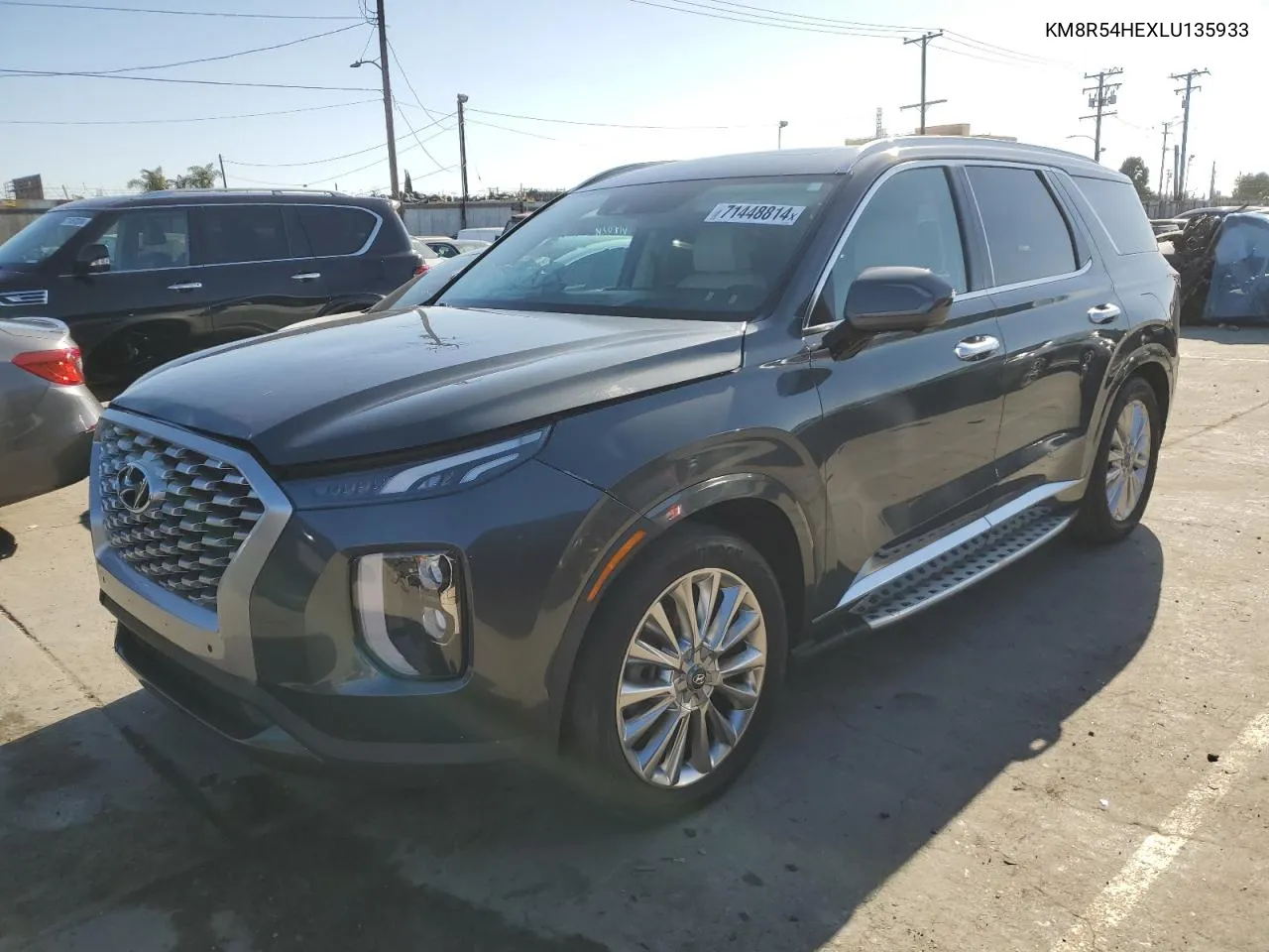 KM8R54HEXLU135933 2020 Hyundai Palisade Limited