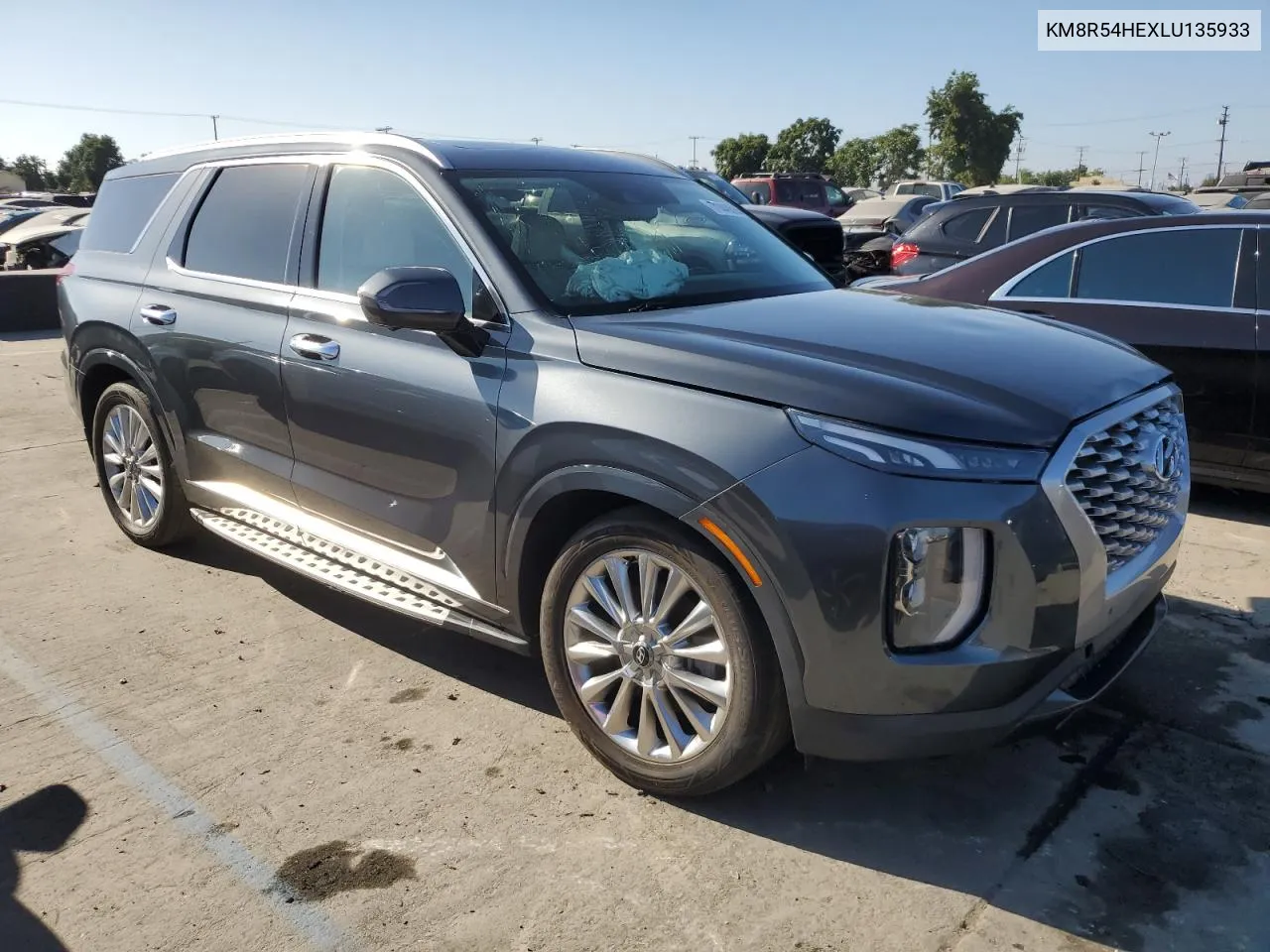 2020 Hyundai Palisade Limited VIN: KM8R54HEXLU135933 Lot: 71448814