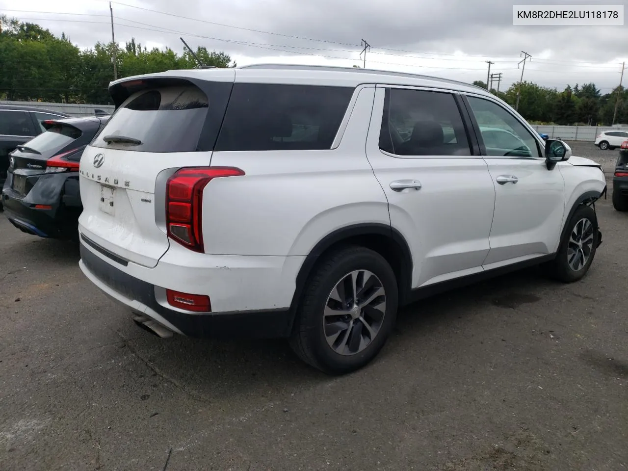 2020 Hyundai Palisade Sel VIN: KM8R2DHE2LU118178 Lot: 71794824