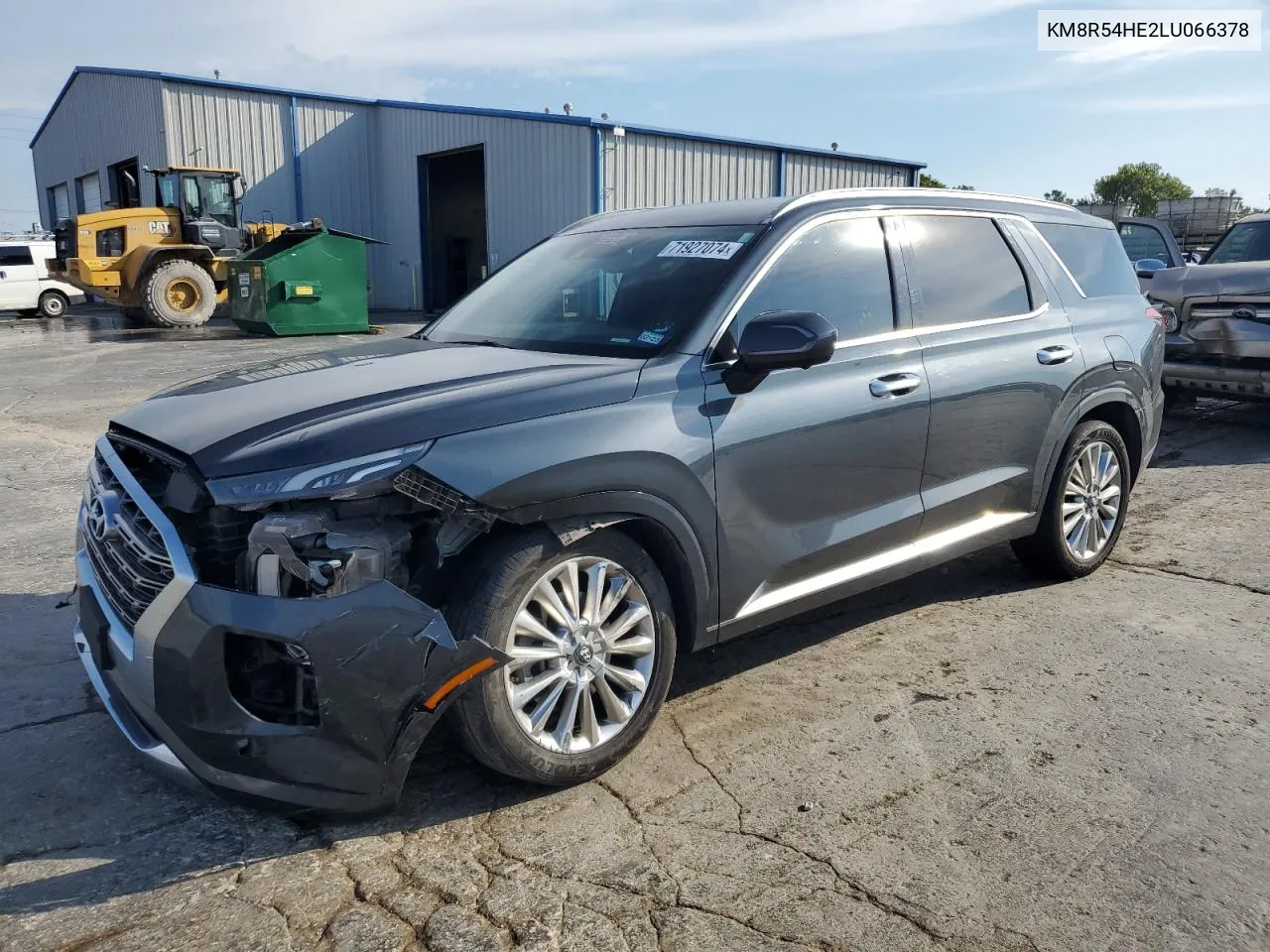 2020 Hyundai Palisade Limited VIN: KM8R54HE2LU066378 Lot: 71927074