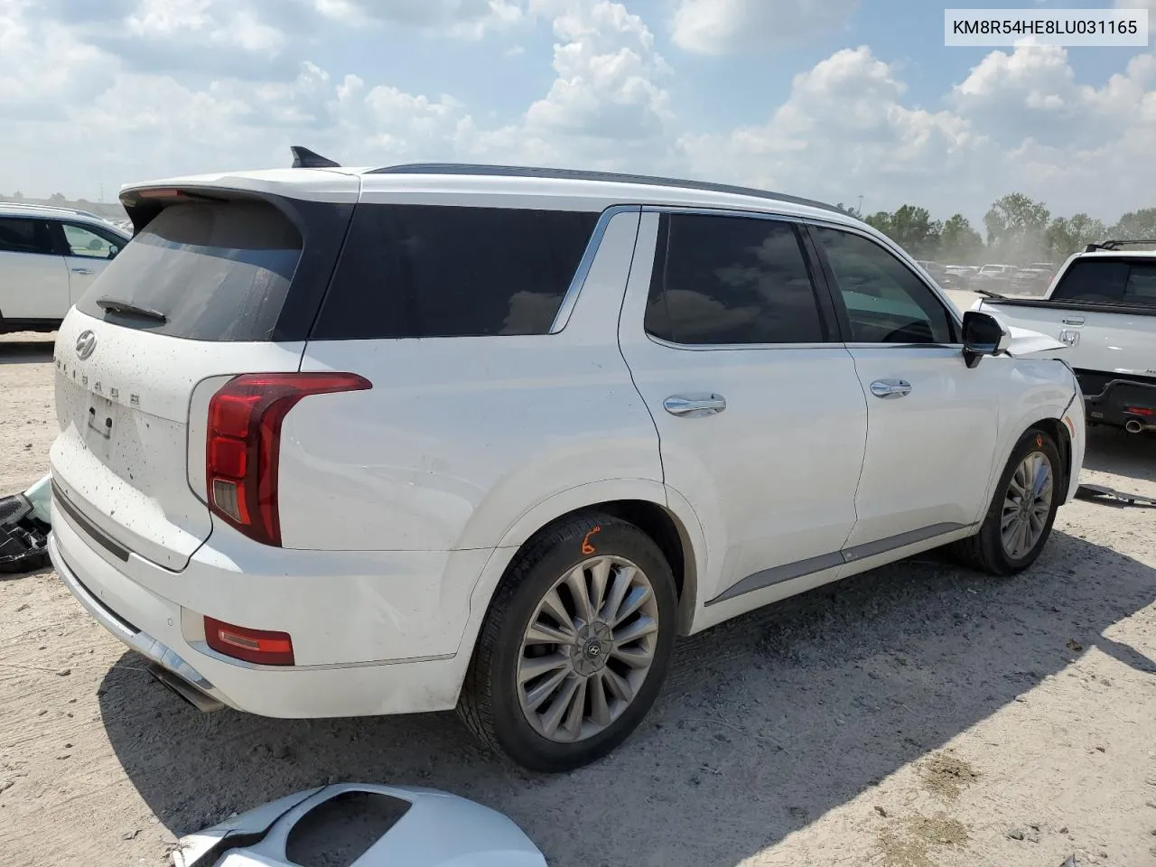 KM8R54HE8LU031165 2020 Hyundai Palisade Limited