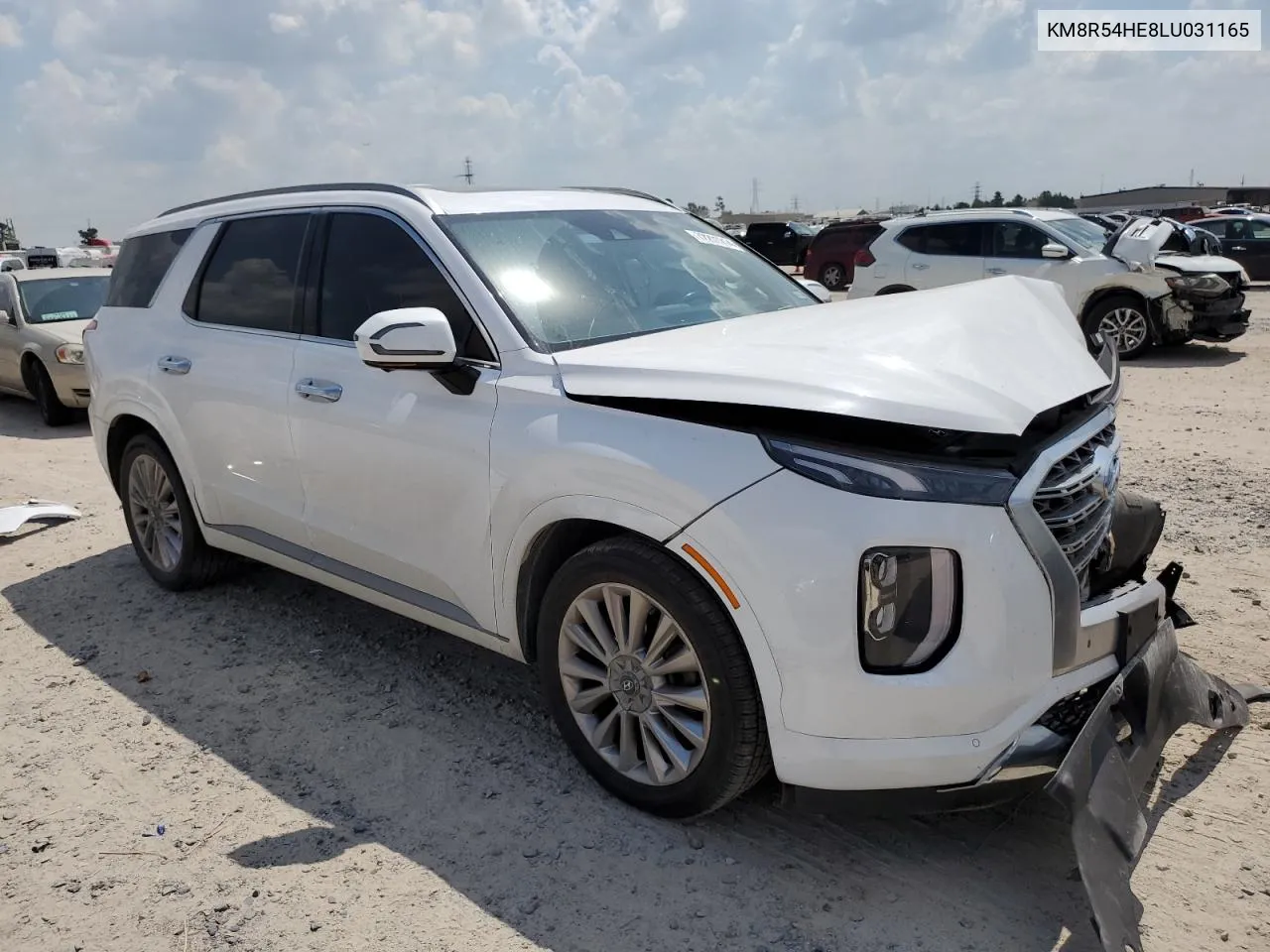 2020 Hyundai Palisade Limited VIN: KM8R54HE8LU031165 Lot: 72201314