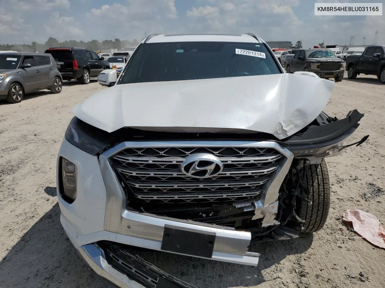 KM8R54HE8LU031165 2020 Hyundai Palisade Limited