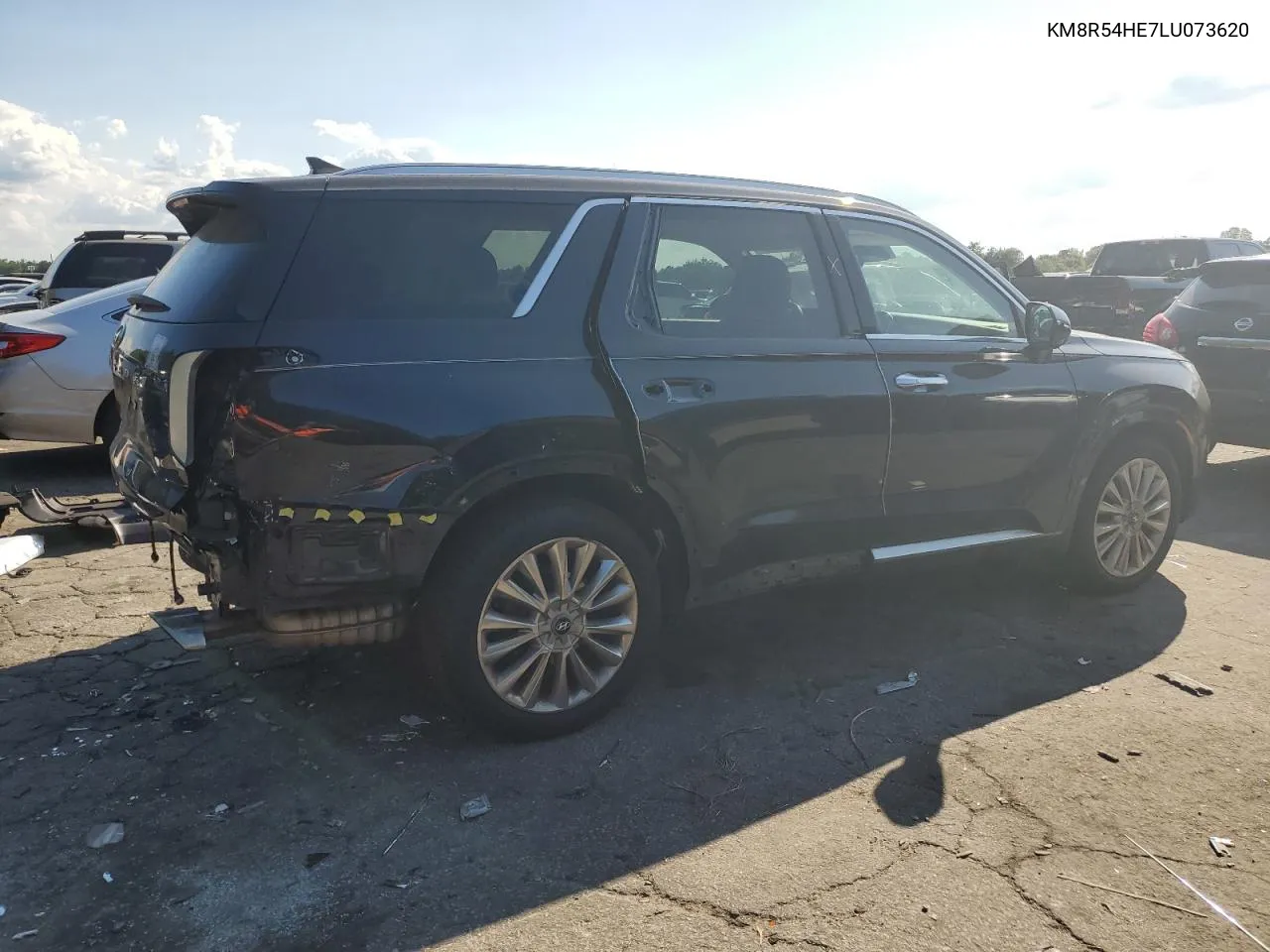 2020 Hyundai Palisade Limited VIN: KM8R54HE7LU073620 Lot: 72309024