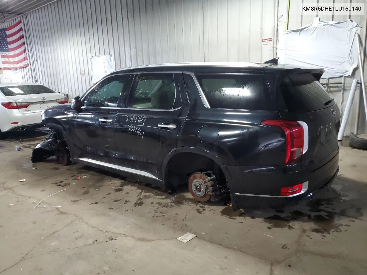 2020 Hyundai Palisade Limited VIN: KM8R5DHE1LU160140 Lot: 72639174