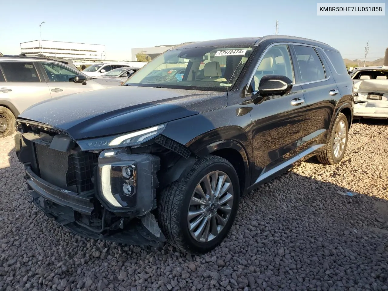 KM8R5DHE7LU051858 2020 Hyundai Palisade Limited