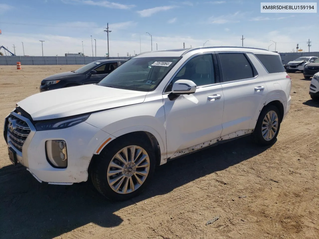 KM8R5DHE8LU159194 2020 Hyundai Palisade Limited